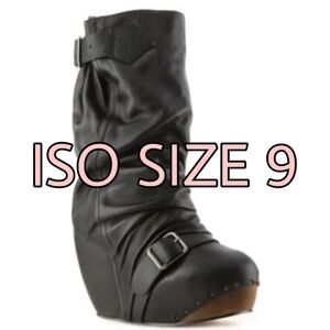 ISO IRREGULAR CHOICE LONGER LASHES